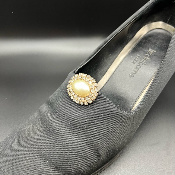 Vintage Rhinestone Shoe Clips Accessory (4 pairs) - Picture 9 of 9